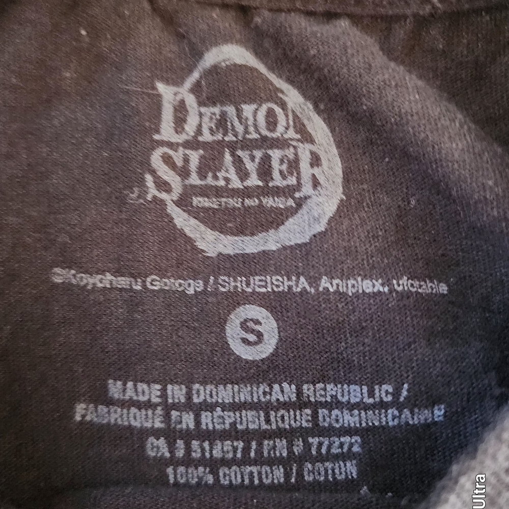 Demon Slayer Black Graphic Tee - Picture 2 of 4